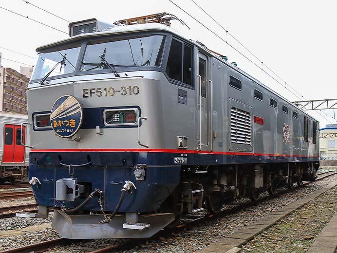 九州鉄道記念館でEF510-310の撮影会開催