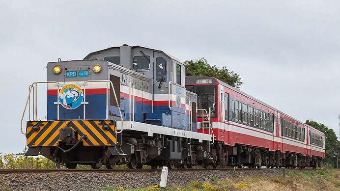 鹿島臨海鉄道で「大洗エメラルド号」運転