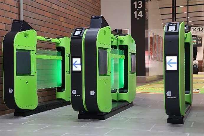 日本信号，新形自動改札機「GX-9 Type-B」の実証実験を西九州新幹線 長崎駅で開始