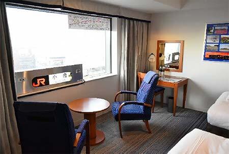 JR九州ステーションホテル小倉，「JR九州811系電車」コンセプトルームをリニューアル