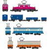 鉄コレ凸形電気機関車 貨物列車セットB／12m小型電車B／15m中型電車A