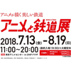 7月13日〜8月19日 東京アニメセンター in DNPプラザで企画展「アニメと鉄道展」開催