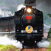 &ldquo;SLやまぐち&rdquo;号，後部補機C56 160で運転