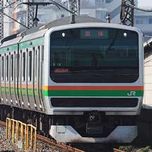 E231系使用の“ひまわり”号運転される