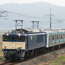 209系ウラ22編成，桐生へ疎開回送