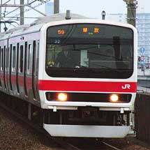 209系500番台，京葉線で営業運転を開始