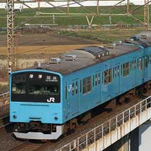 201系ケヨ74編成，長野へ回送される