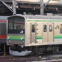 もと武蔵野線M66編成，横浜線色に