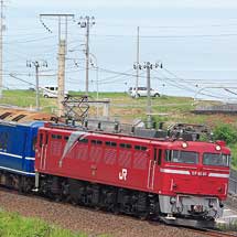 EF81 81，24系返却回送をけん引