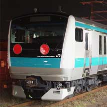 E233系ウラ177編成が甲種輸送される