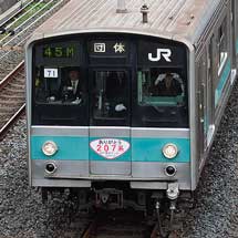 「ありがとう207系の旅」開催