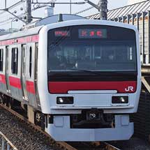 E331系，2月も試運転を実施