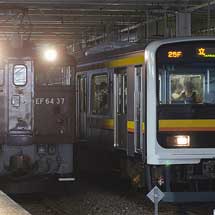 EF64 37が南武線に入線