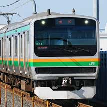 E231系使用の「旅のプレゼント・さいたま」運転