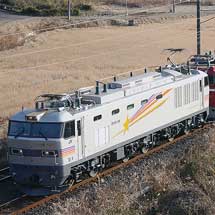 EF510-510＋EF81 133＋マニ50 2186が水戸へ