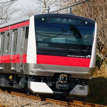 E233系5000番台分割編成が試運転