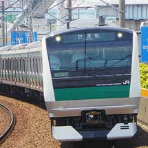 りんかい線内でE233系7000番台が試運転