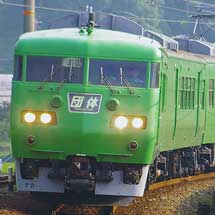 117系6連による天理臨運転