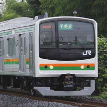 205系600番台，東北本線宇都宮—黒磯間で営業運転を開始