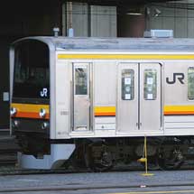 もと横浜線用205系H26編成が南武線色に