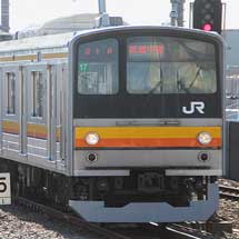 もと横浜線用205系が南武線で営業運転を開始