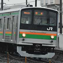 205系600番台Y11編成が出場