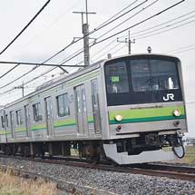 205系クラH12編成が川越へ