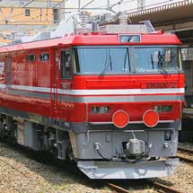 EH800-2が甲種輸送される
