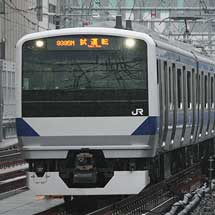 E531系が上野東京ラインで試運転