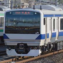 E531系3000番台K552編成が出場