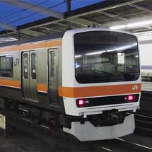 209系500番台M72編成が秋田から返却される