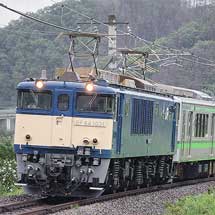 E127系V12編成が長野総合車両センターから出場