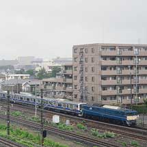 E531系K425編成が配給輸送される