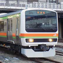 八高線用の209系3500番台が試運転