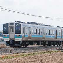 大糸線に211系1000番台が入線