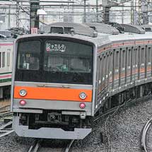 205系M27編成が新津へ配給輸送