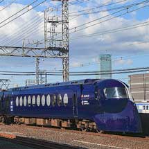 南海50000系に25周年ロゴ