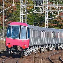 都営12-600形8両が甲種輸送される