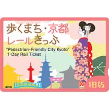 「歩くまち・京都レールきっぷ（1日版・2日版）」発売
