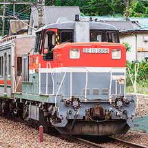 東急3000系が甲種輸送される