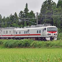 E491系「East i-E」とマヤ50 5001が，えちごトキめき鉄道線を検測