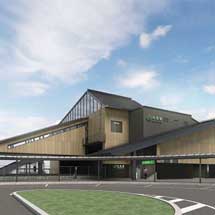 JR東日本，常磐線内原駅の南北自由通路新設と橋上駅舎化に着手