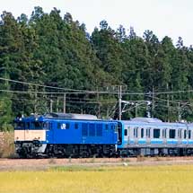 E131系500番台G-10編成が配給輸送される