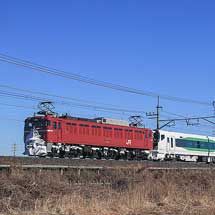 E257系5500番台が配給輸送される