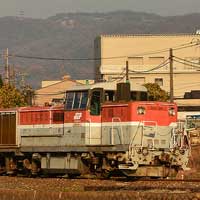 DE10 1164が倉敷貨物ターミナルへ