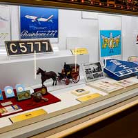 鉄道博物館で「しあわせを呼ぶ、縁起物コレクション」開催