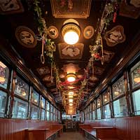 12月25日岡山電気軌道で「第32回クリスマスプレゼント電車」を運転