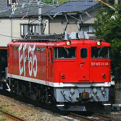 国鉄電気機関車EF65形+JR貨車 ホキ800形 国鉄電気機関車EF65形+JR貨車 ホキ800形