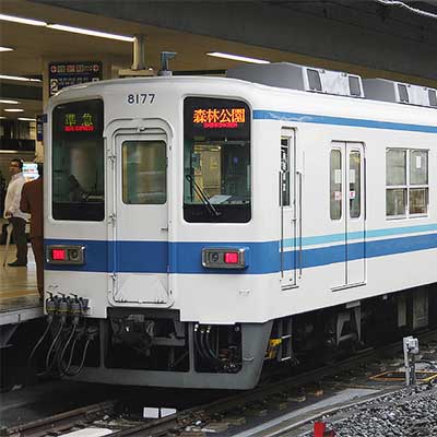 東武東上線8000系LED表示器に変化｜鉄道ニュース｜2008年6月1日掲載