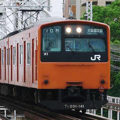森ノ宮電車区の201系に変化｜鉄道ニュース｜2008年6月15日掲載｜鉄道